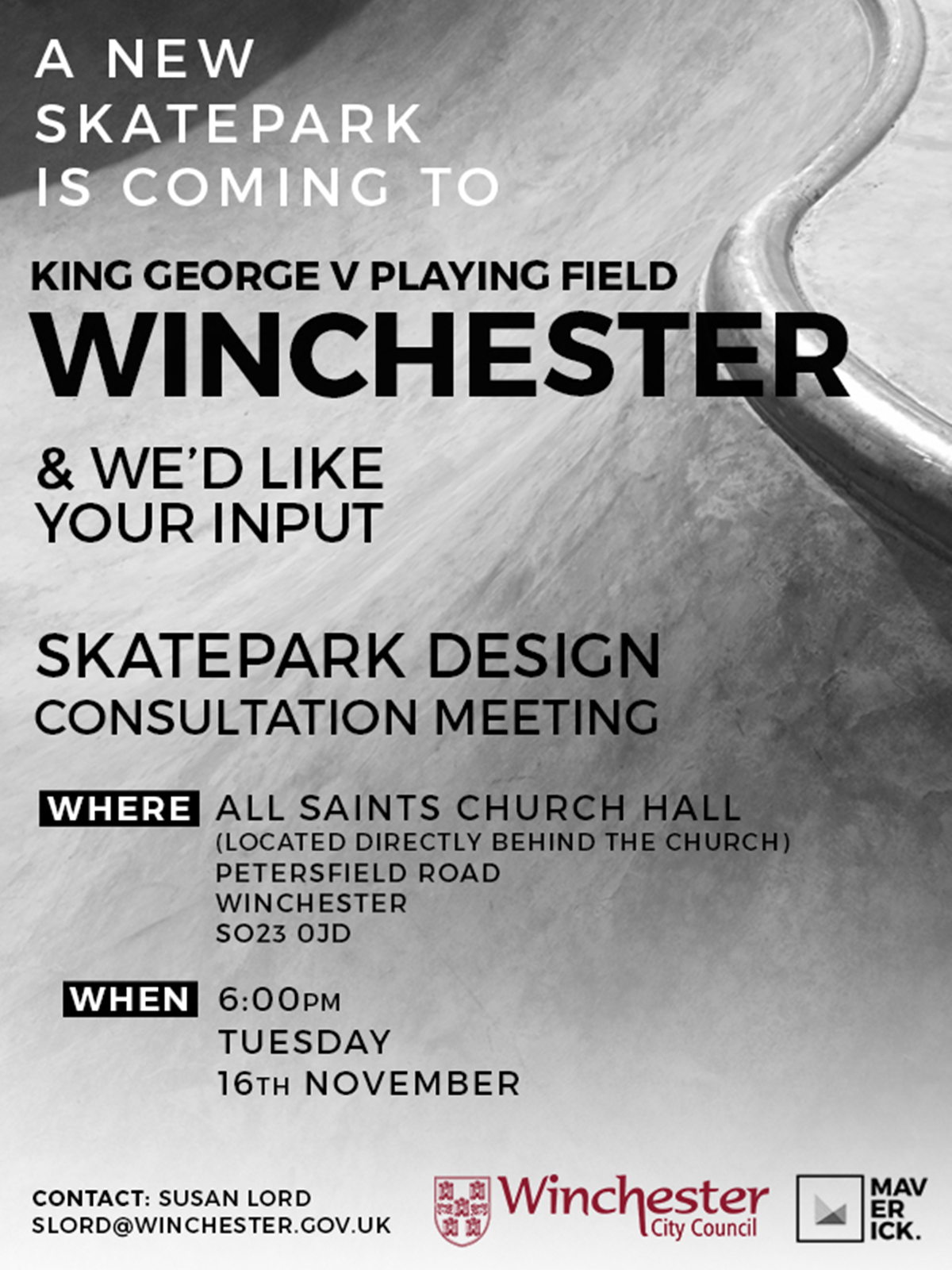 KGV Skate Park Consultation